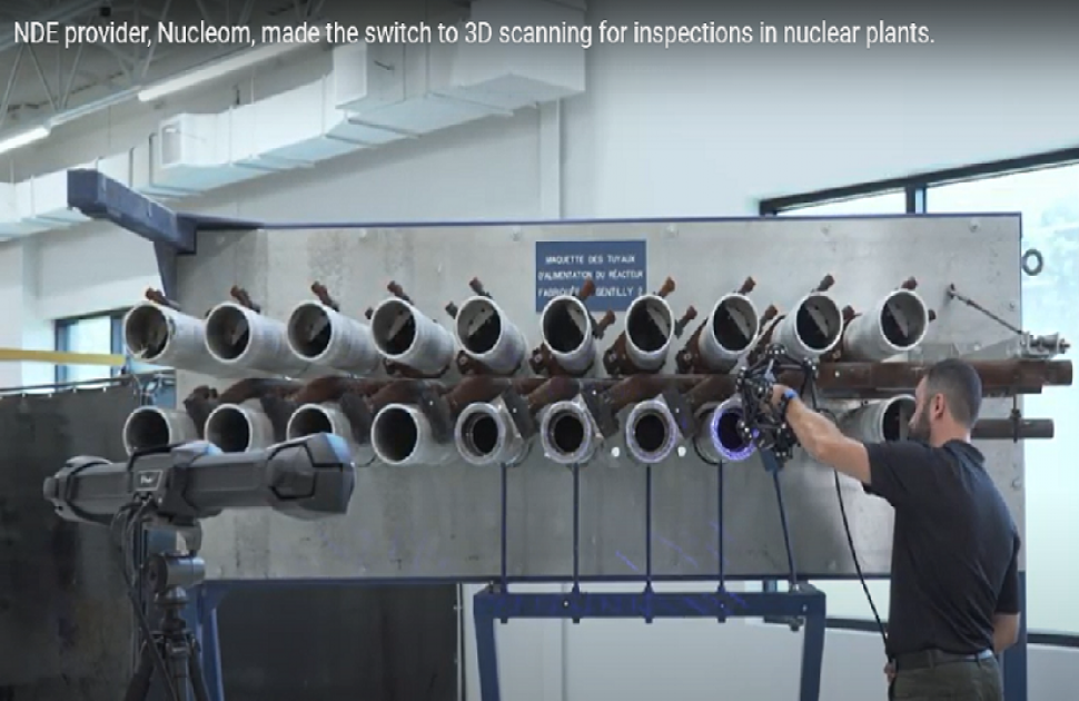 3D Scanning in Nuclear Power Plants: Improving Inspection, Efficiency