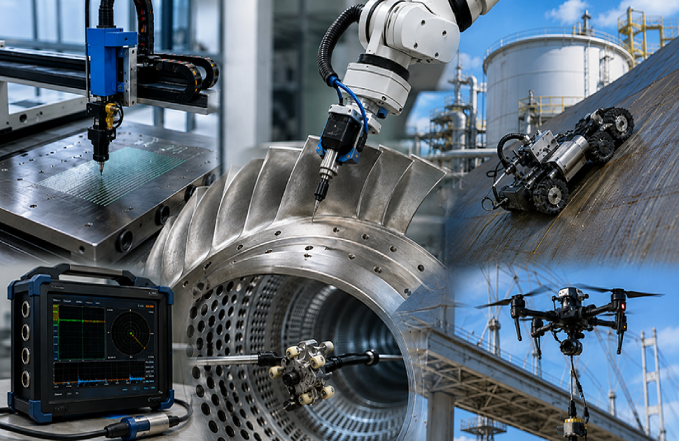 Automated and Robotic Eddy Current Testing Systems in Modern NDT