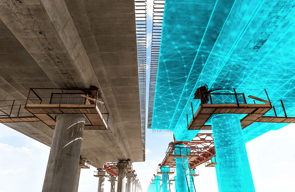 Digital twin models for management of key performance of prestressed concrete bridges