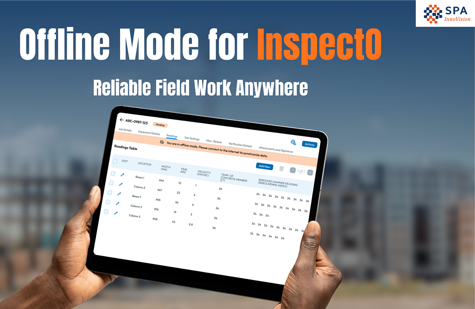 Offline Mode UX for Technician Tablet Apps (InspectO Case Study)