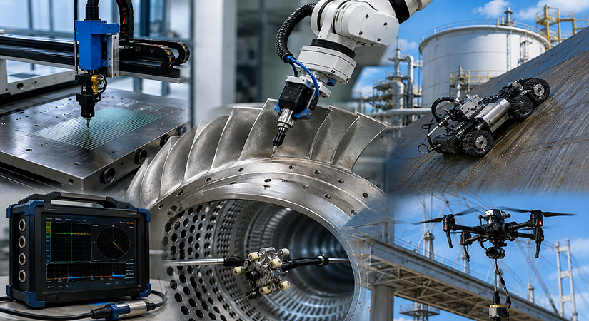 Automated and Robotic Eddy Current Testing Systems in Modern NDT