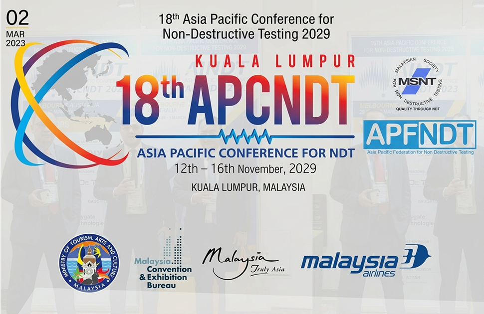 18th Asia-Pacific Conference on Non-Destructive Testing (APCNDT)