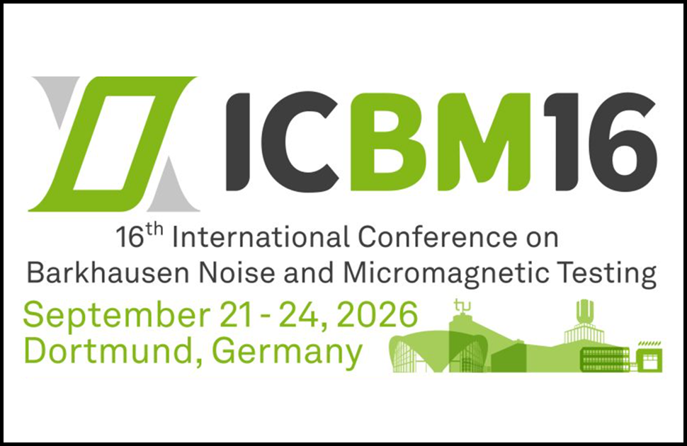 16th International Conference on Barkhausen Noise and Micromagnetic Testing