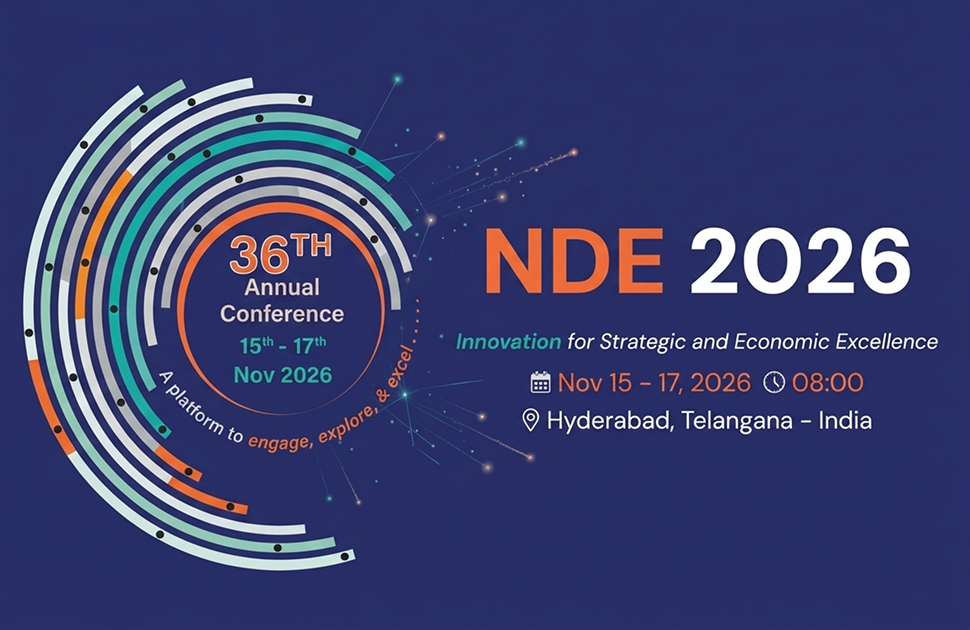 36th Annual Conference & Exhibition on Non-Destructive Evaluation and Enabling Technologies