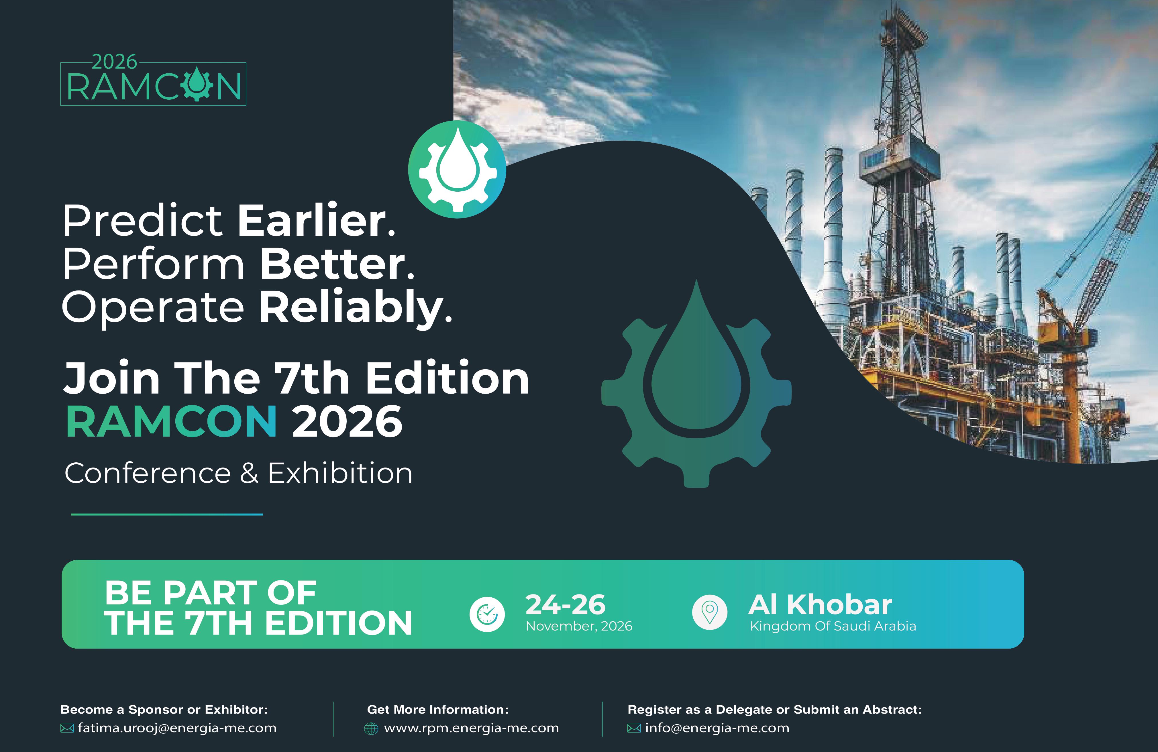 7th Reliability and Maintainability Conference and Exhibition 2026