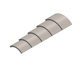 5 Step OD Curved Wedge