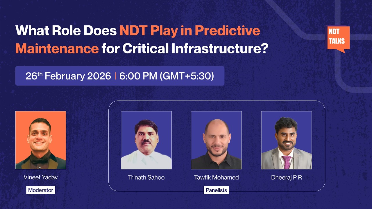 What Is Predictive Maintenance? The Role of NDT in Critical Infrastructure