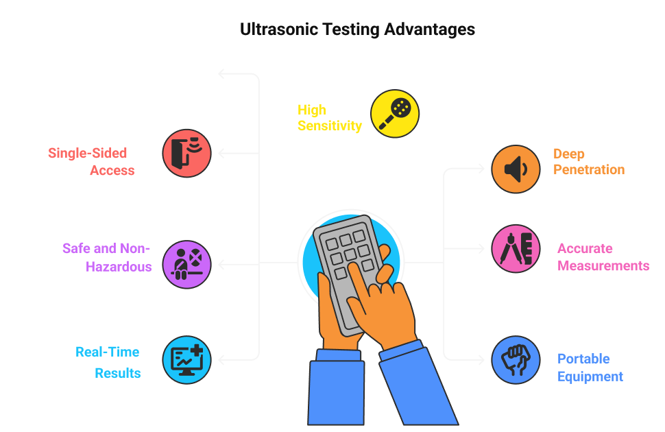 Advantages of Ultrasonic Testing
