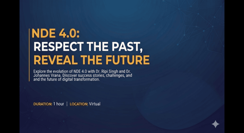 NDE 4.0: Respect the Past, Reveal the Future