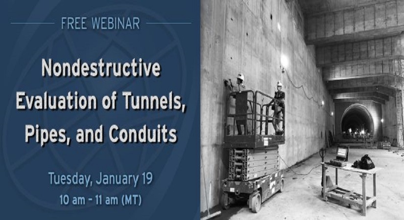 Nondestructive Evaluation of Tunnels, Pipes, and Conduits